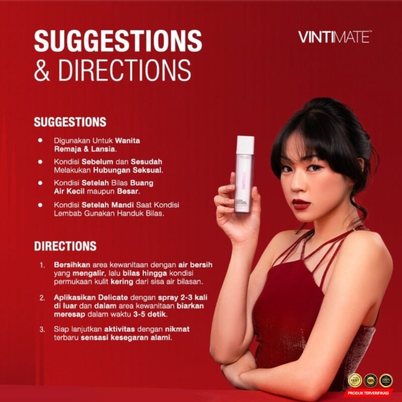 Bundling 2pcs DELICATE FEMININE SPRAY 50ml - [MRH2] - Image 2