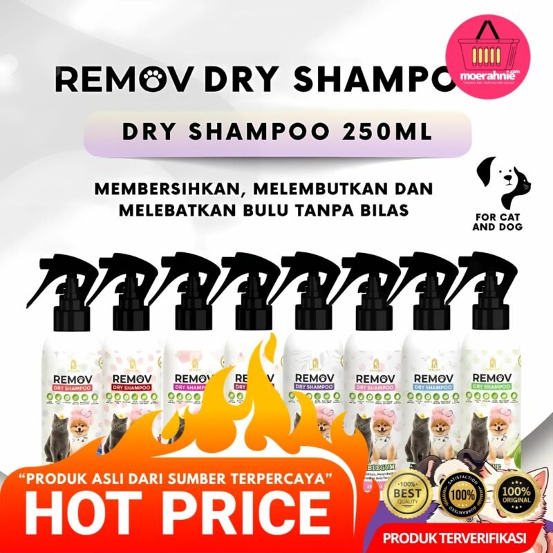 REMOV Pet Dry Shampoo