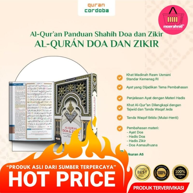 Al Quran Doa dan Zikir A5 Dilengkapi Ayat Doa Hadis Doa Asmaul Husna - [MRH1] - Image 2