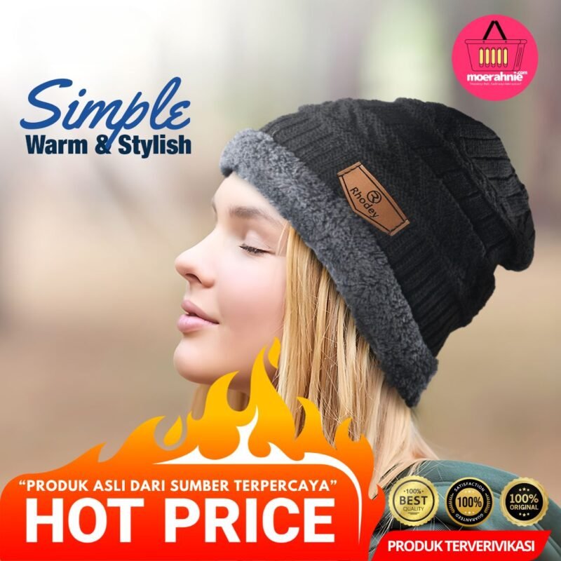 Topi Kupluk Rajut