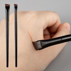Kuas Kontur Alis Eyeliner Eyebrow Brush 2 PCS