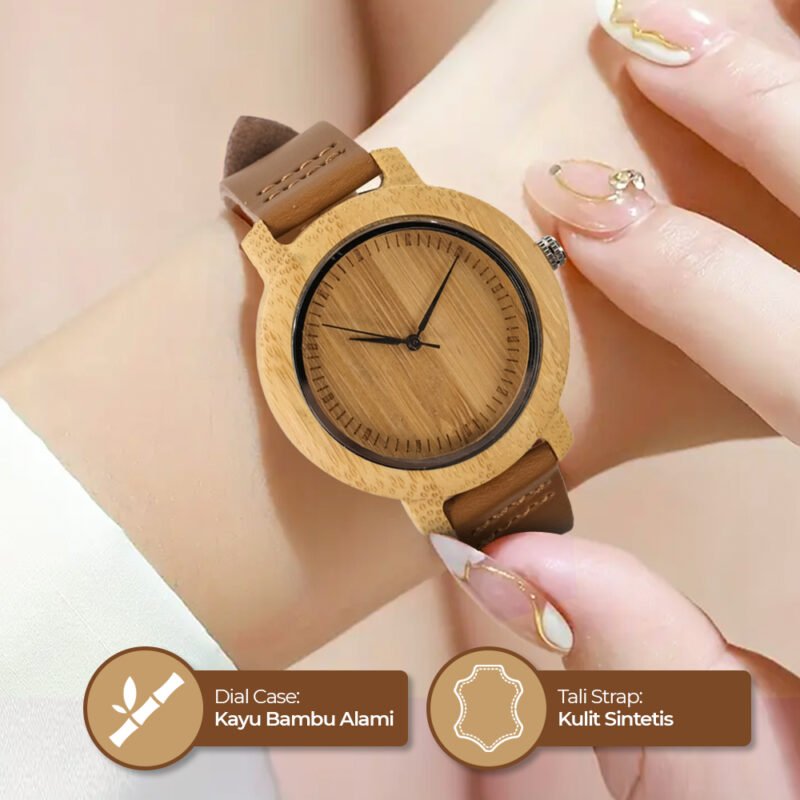Jam Tangan Bambu