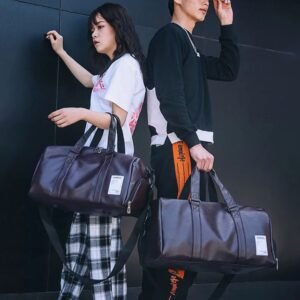 Tas Barrel Duffel Gym Fashion Travel Bag