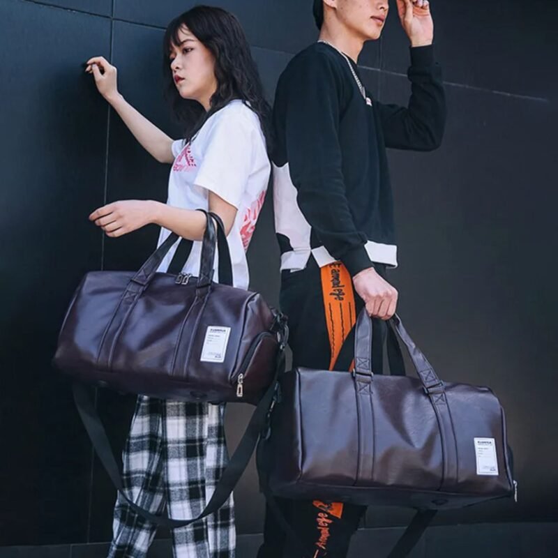 Tas Barrel Duffel Gym Fashion Travel Bag