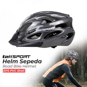 Helm Sepeda Bicycle Road Bike Helmet EPS PVC 18 Air Vent