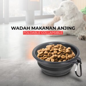 Wadah Makanan Anjing Lipat