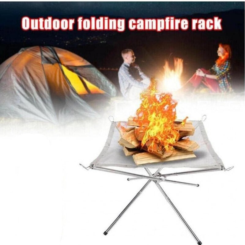 Stand Api Unggun Portable Solid Fuel Camping Tool - Gambar 2