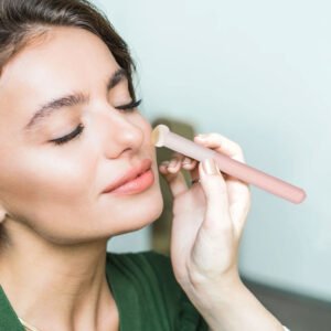 Haibinsuo Kuas Make Up Concealer Lipstick Multifungsi Blending Sponge