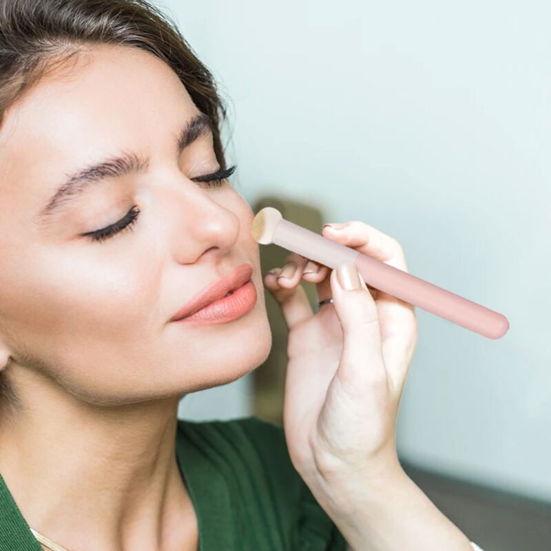 Haibinsuo Kuas Make Up Concealer Lipstick Multifungsi Blending Sponge