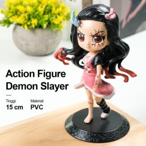 Action Figure Demon Slayer Dekorasi Pajangan PVC 15cm