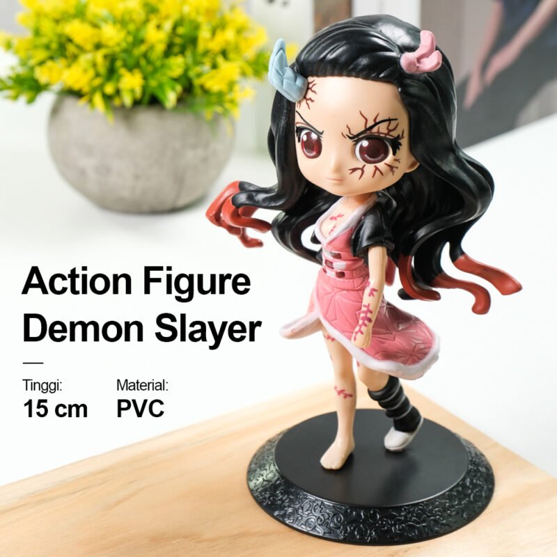 Action Figure Demon Slayer Dekorasi Pajangan PVC 15cm