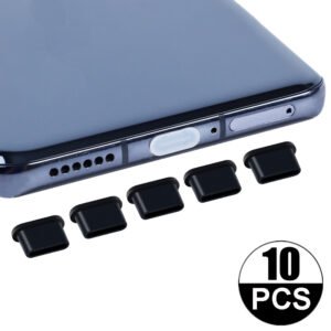 Dust Plug Cover Penutup Port Charger Laptop HP 10 PCS USB Type C