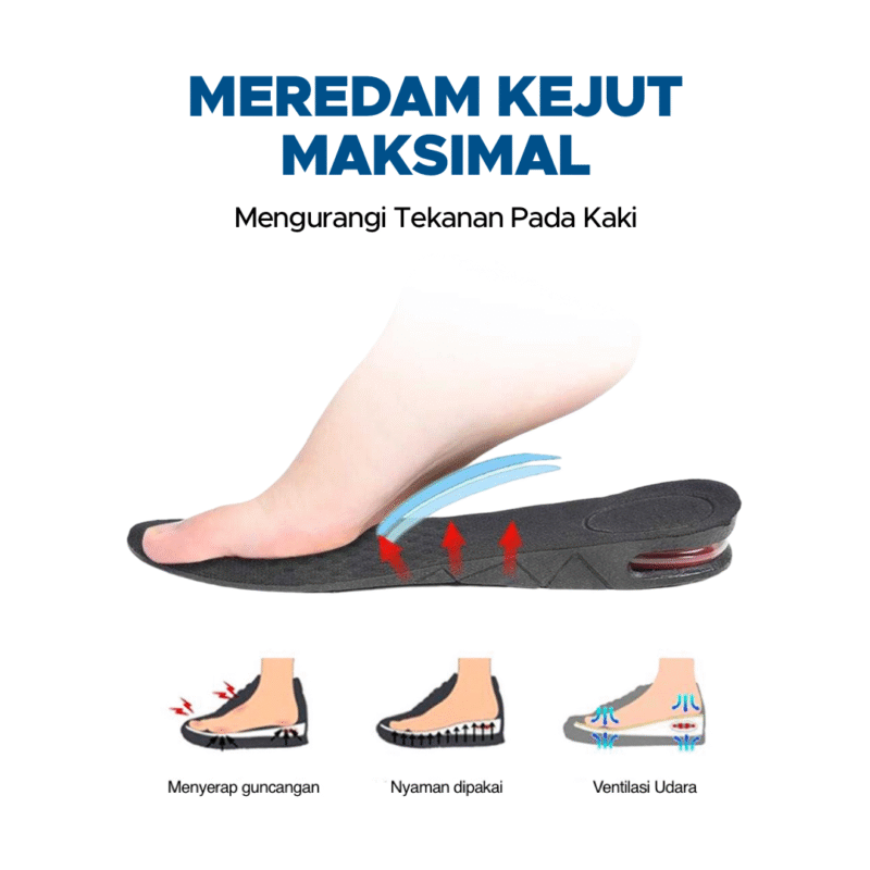 Sol Sepatu Peninggi Badan