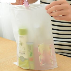 Kantong Travel Serbaguna Pouch Zipper Organizer 1 PCS