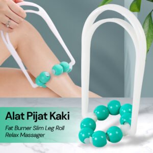 Alat Pijat Betis Kaki Fat Burner Slim Leg Roll Relax Massager
