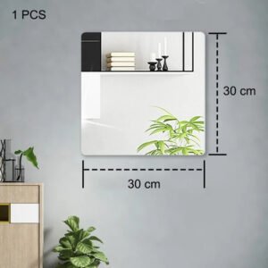 Cermin Akrilik DIY Bathroom Mirrors Acrylic Wall Decorations Besar