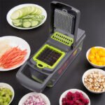 Parutan Pengiris Sayur dan Buah Serbaguna Slicer Draining Basket