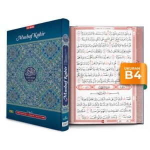 Al-Quran Mushaf Kabir 4 in 1 Ukuran Besar (B4)