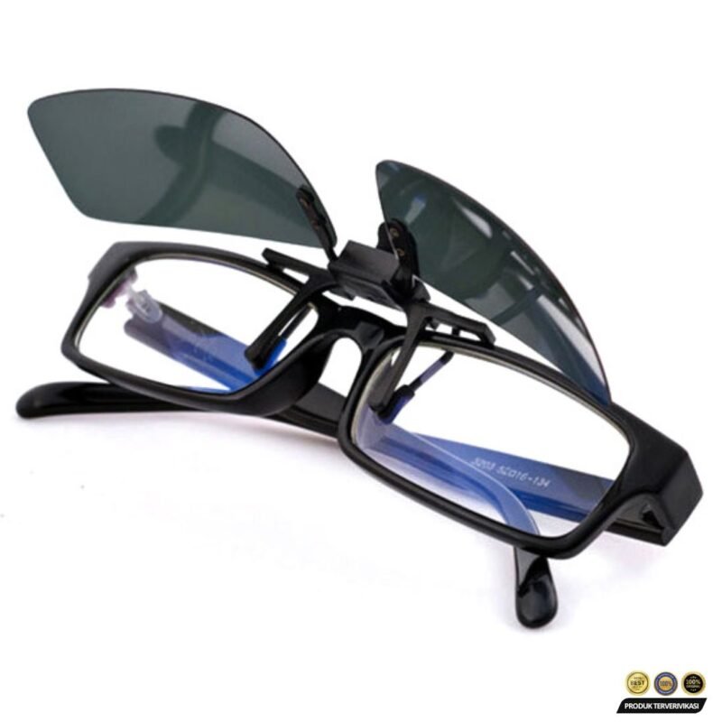 Lensa Jepit Kacamata Day Vision for Night Driving Polarized - [MRH1] - Image 3