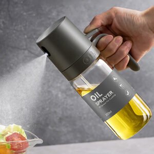 Botol Minyak Semprot Kaca Spray Oil Bottle Borosilicate 250ml