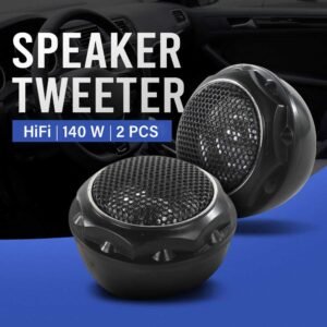 Pcinener Speaker Mini Dome Tweeter Loudspeaker Mobil HiFi 140W 2 PCS