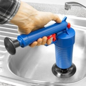 Auger Pompa Sedot Saluran WC Ledeng High Pressure Air Drain Plunger