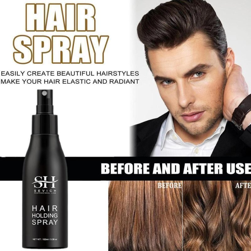 Hair Spray Styling Moisturizing Men and Women 100ml