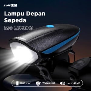 Lampu Depan Sepeda Klakson LED Cree XPG 1200mAh 250 Lumens