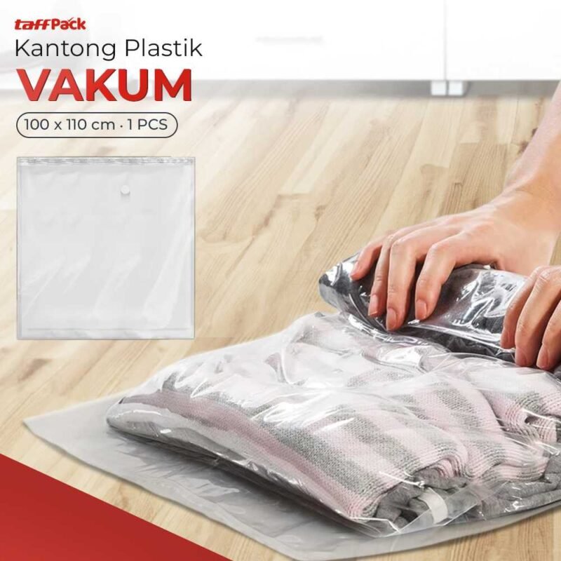 Kantong Plastik Vakum Pakaian Multifungsi Vacuum Bag 1 PCS
