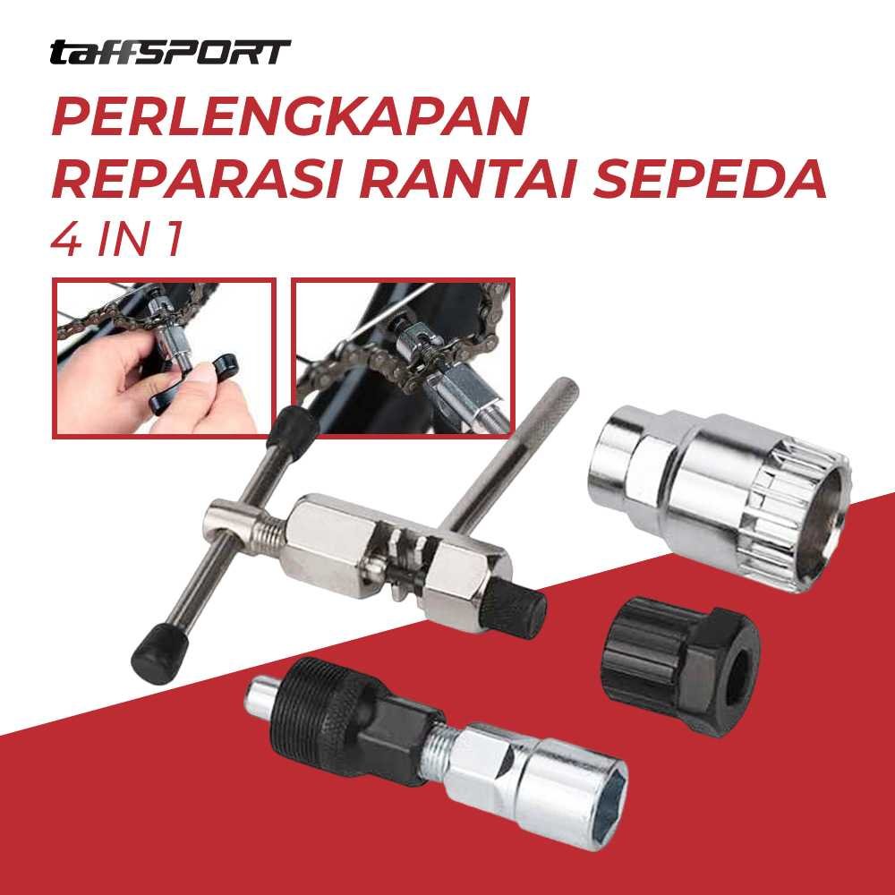 Perlengkapan Reparasi Rantai Sepeda Chain Socket Tool 4in1