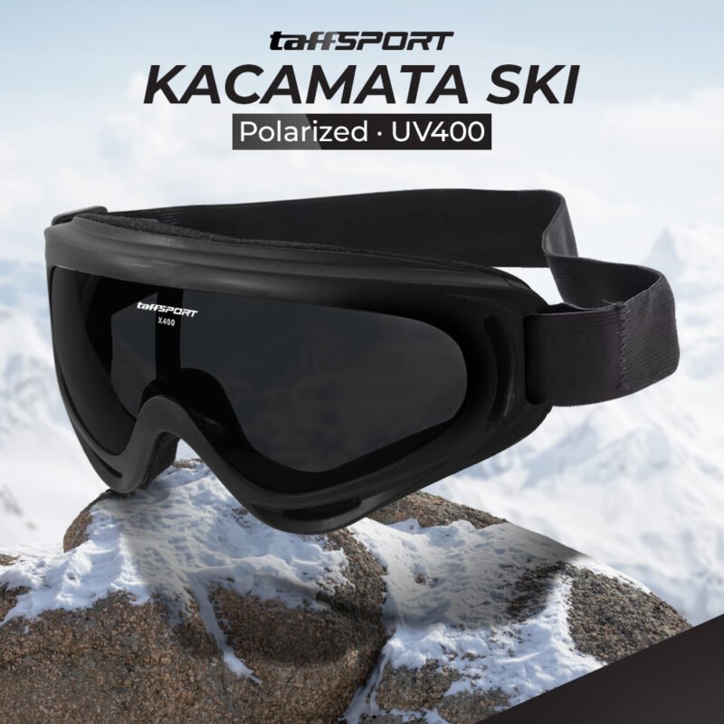 Kacamata Helm Motor Goggles Ski Polarized UV400 Windproof