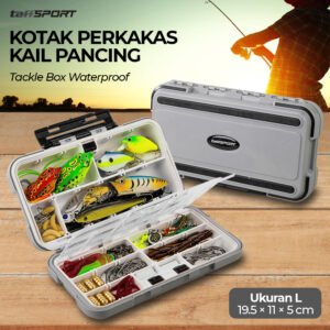 Kotak Perkakas Kail Pancing Tackle Box Waterproof L