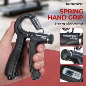 Spring Hand Grip Finger Power Exercise 5-60kg with Counter