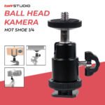Ball Head Kamera Hot Shoe 1/4 Inch Universal