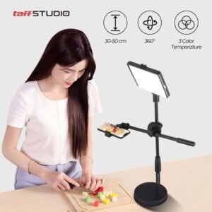 Lampu Kamera Fill Light Phone Holder Overhead 3in1 Color