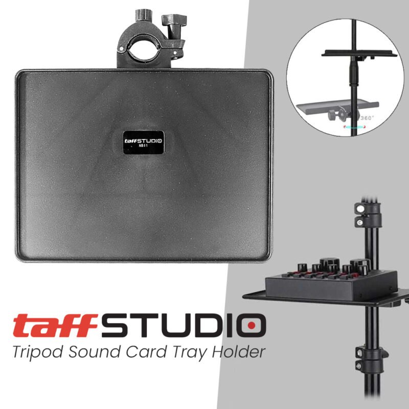 Tripod Sound Card Tray Clamp Holder