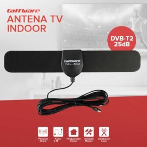 Taffware Antena TV Digital Indoor DVB