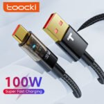 Kabel Data USB Type C Fast Charging Braided 6A 100W