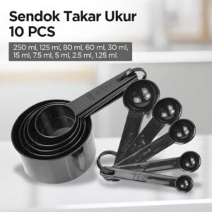 One Two Cups Sendok Takar Measuring Spoon 10 PCS
