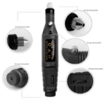 Bor Mini Grinder Polishing Electric Drill Adjustable 130W