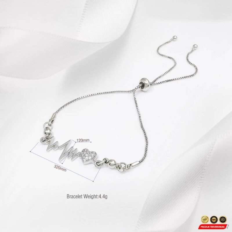 Gelang Titanium Wanita Stainless