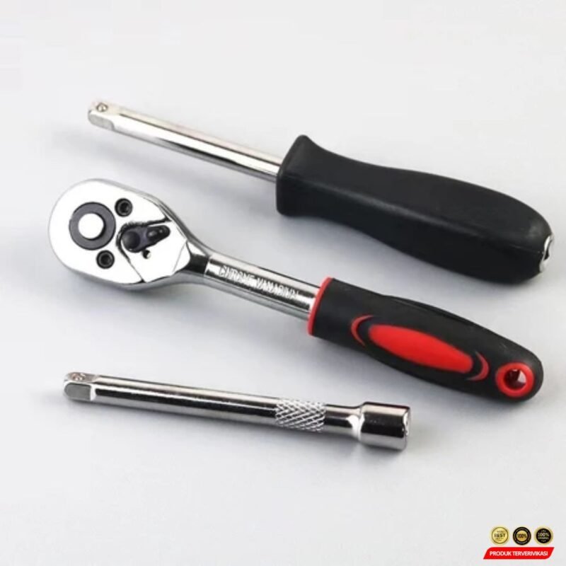 Set Kunci Sock Heavy Duty Toolkit Pas Ring Motor Mobil