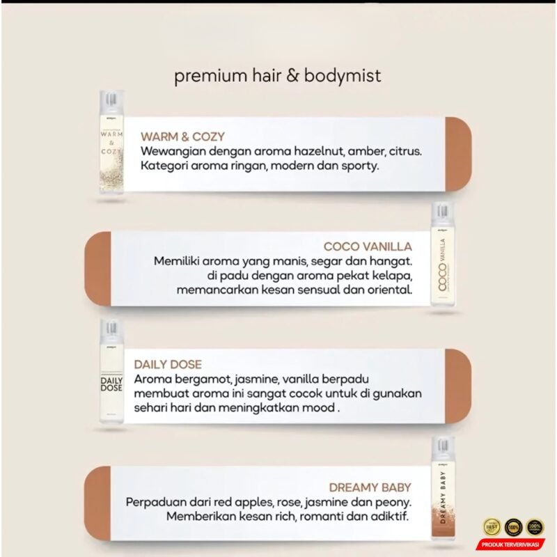 Geamoore Hair and Bodymist 275 ML