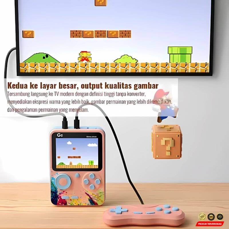 Game Boy G5 Player Built-in Classic 500  Mini Handheld Game Console - Image 4