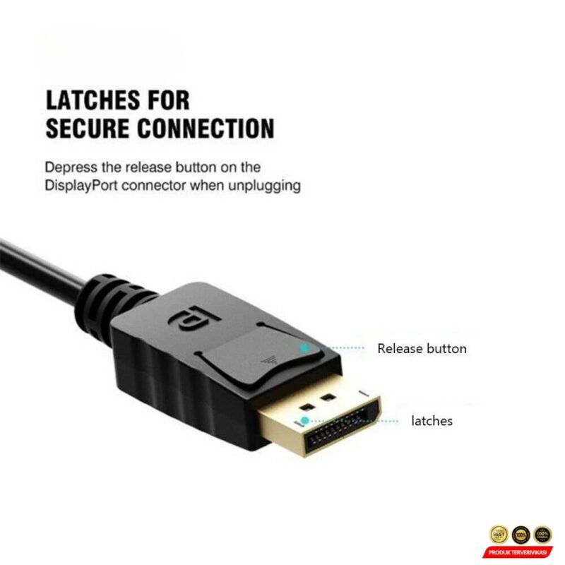 DisplayPort To HDTV-1.8meter Converter adapter - Gambar 7