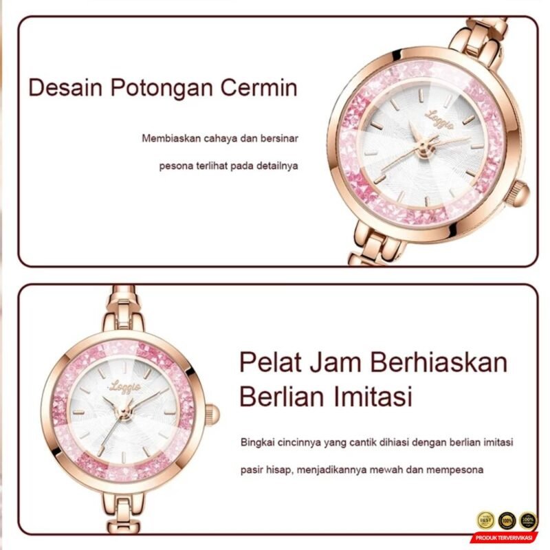 Jam Tangan Serut Wanita