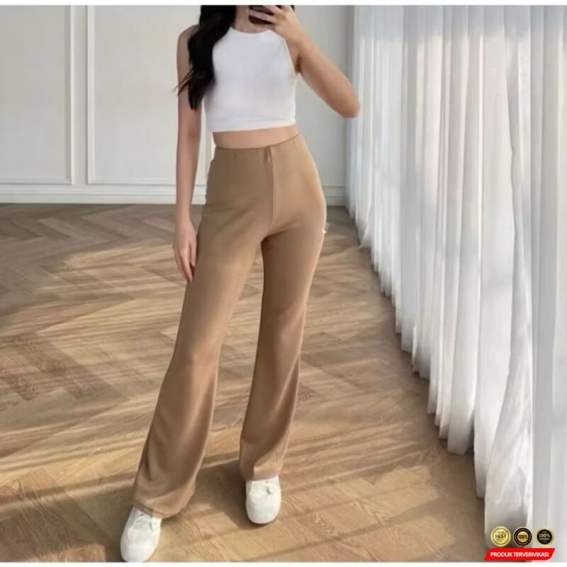 Celana Panjang Wanita Highwaist