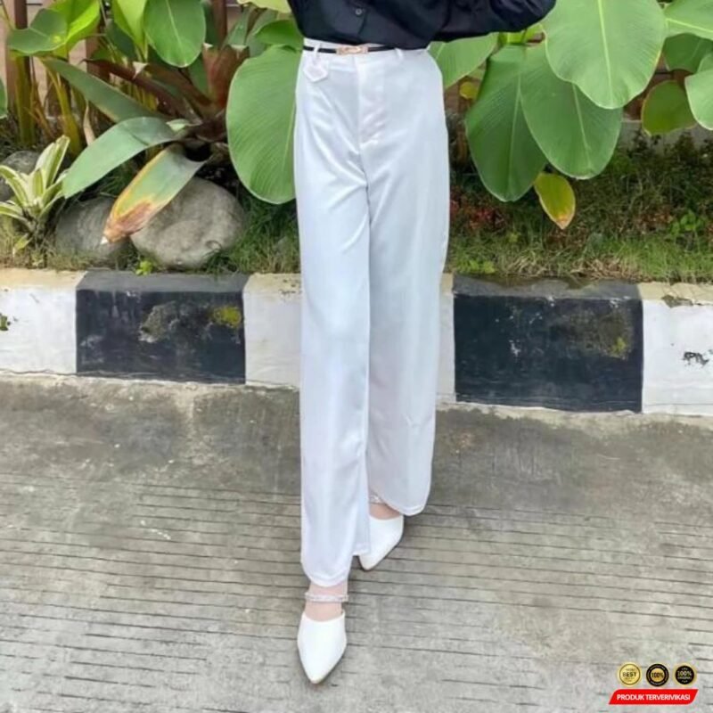 Pants Trouser Wanita Highwaist