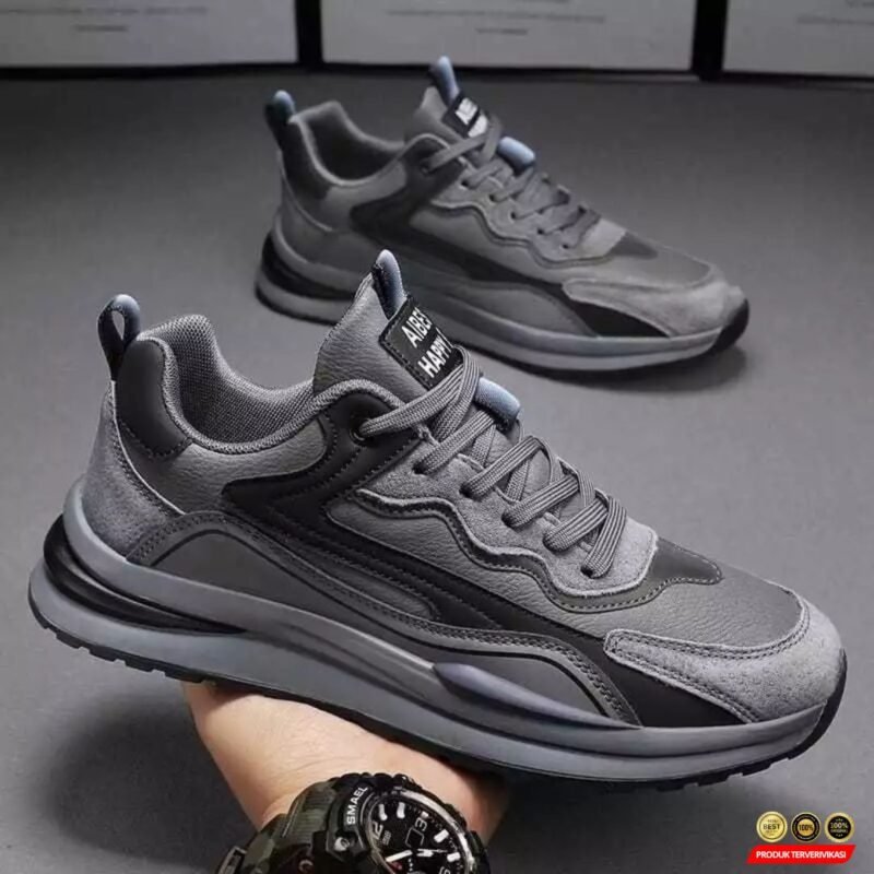 Sepatu Sneakers Pria Fashion Casual - Gambar 7