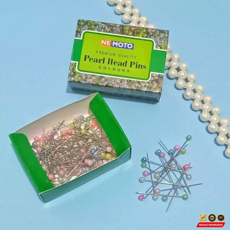 Jarum Pentul Warna-Warni isi 143 pcs | Peniti Hijab Premium dalam Box - Gambar 6